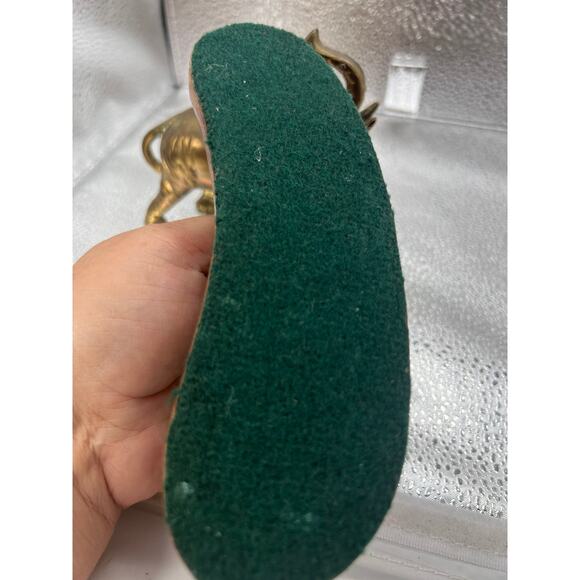 vintage Brass elephants statue‎ trunks up LUCKY  SOLID BRASS - Picture 5 of 13